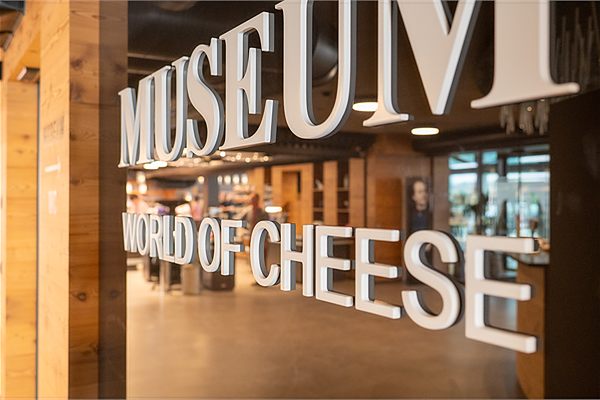 The entrance to the exhibition