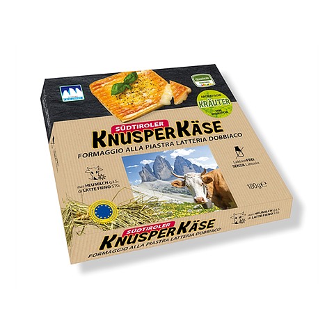 Südtiroler Knusperkäse Herbs (Grilling Cheese)