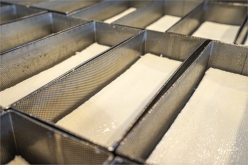Moulding and pressing